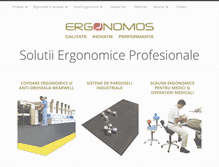 Tablet Screenshot of ergonomos.ro